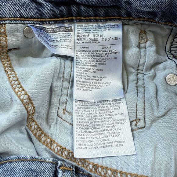 Levi's 527 Slim Fit Bootcut Jeans Men's 31 X 32 Medium Blue Wash - Picture 9 of 15